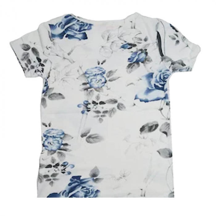 Tricou cu maneca scurta pentru fete Happy House CVC-8821, Alb [2]