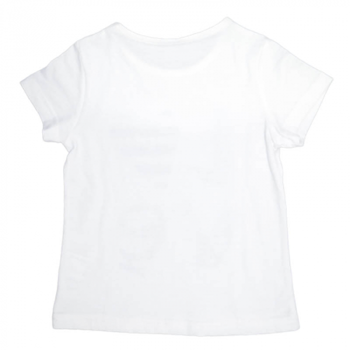 Tricou cu maneca scurta pentru fete Happy House T110323-4, Alb [2]