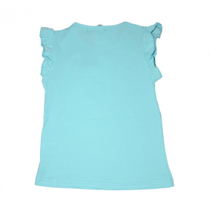 Tricou cu maneca scurta pentru fete Happy House WB-2941B, Albastru [2]
