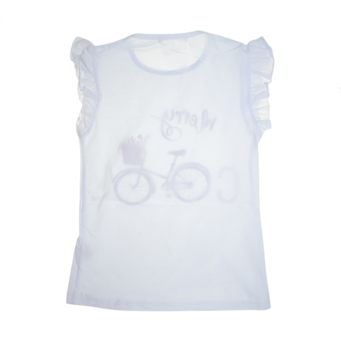Tricou cu maneca scurta pentru fete Happy House WB-2948B, Gri [2]