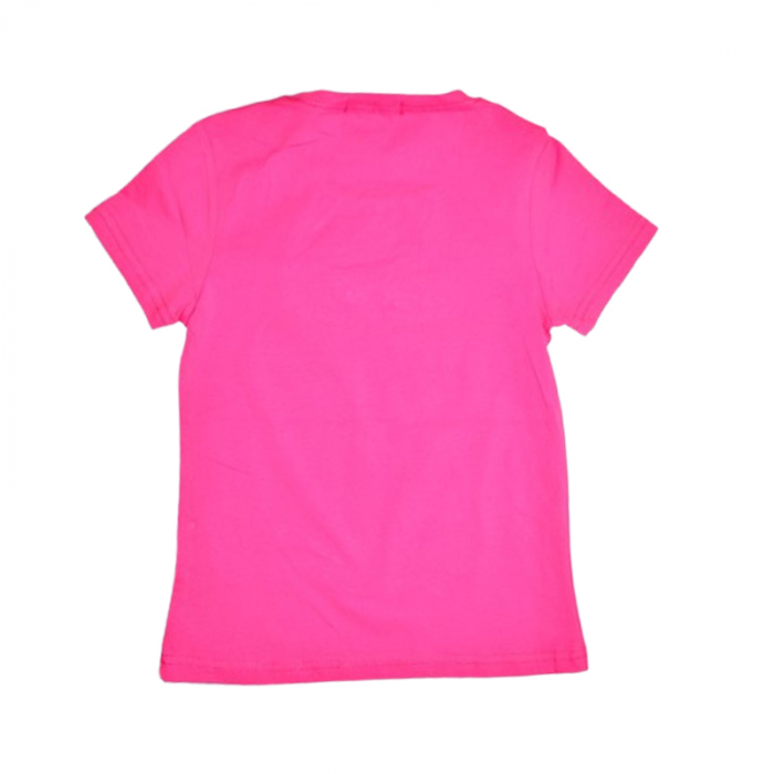 Tricou cu maneca scurta pentru fete, Happy House WB-3447F, Fucsia [3]