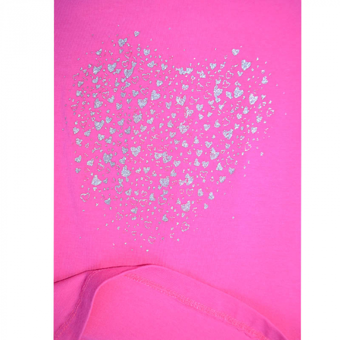 Tricou cu maneca scurta pentru fete Wendee OZ102431-1, Fucsia [3]