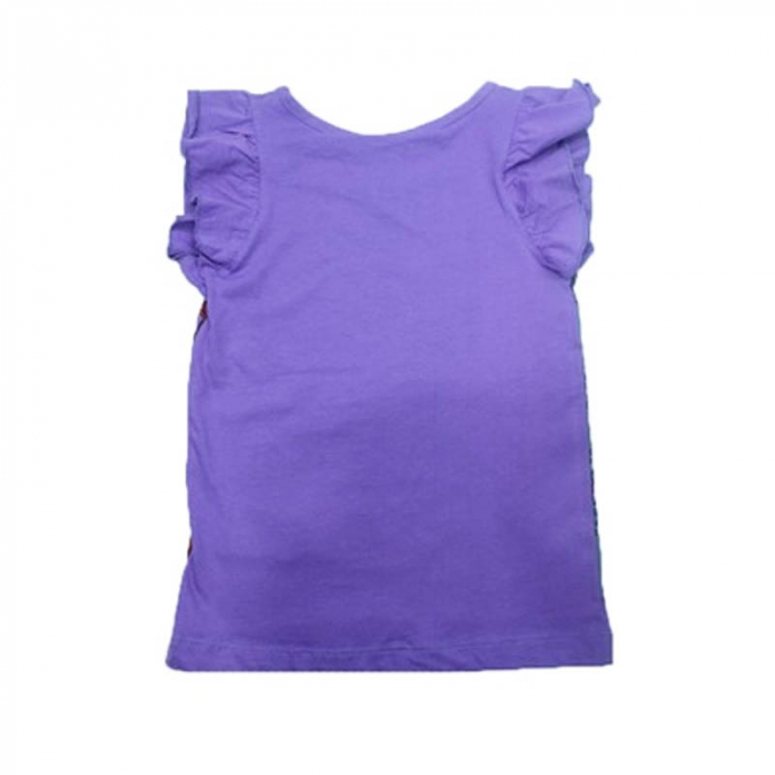 Tricou maneca scurta fetite Wendee BV10500323-1M, Mov [3]