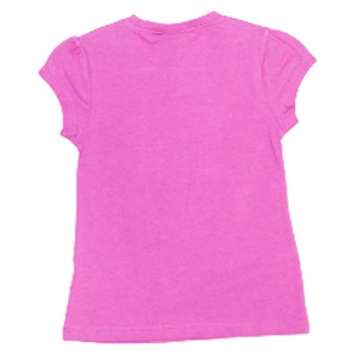Tricou cu maneca scurta pentru fete Wendee DY102134-1, Fucsia [2]