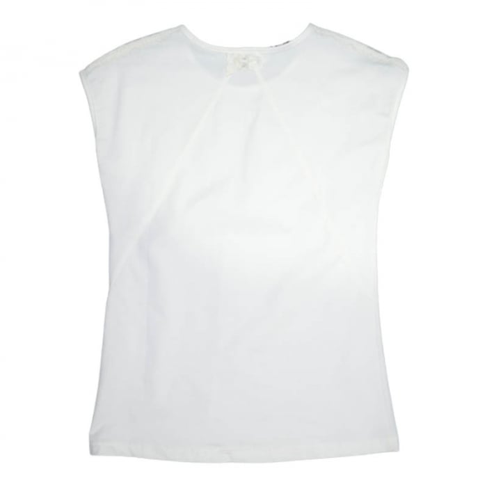 Tricou cu maneca scurta pentru fete Atut 5918, Alb [2]
