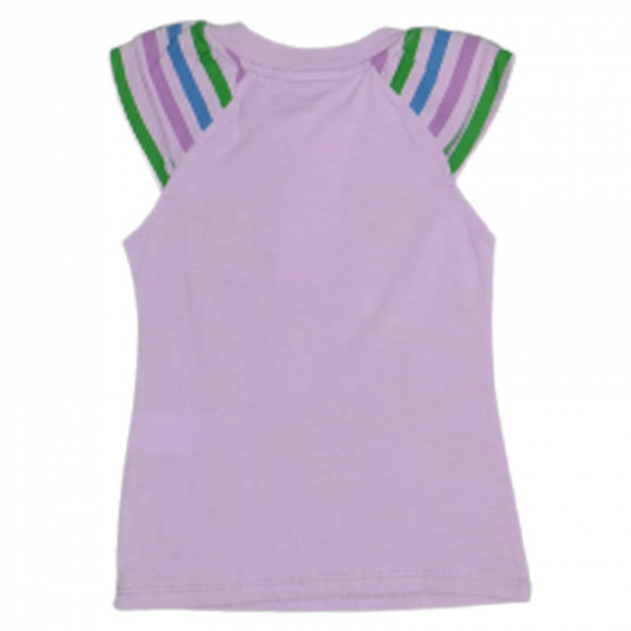 Tricou cu maneca scurta pentru fete Wendee BV10500227-1, Mov [2]
