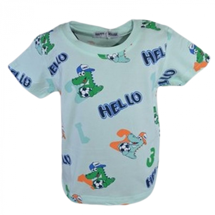 Tricou pentru baieti Happy House HH-0606-4, Albastru [1]