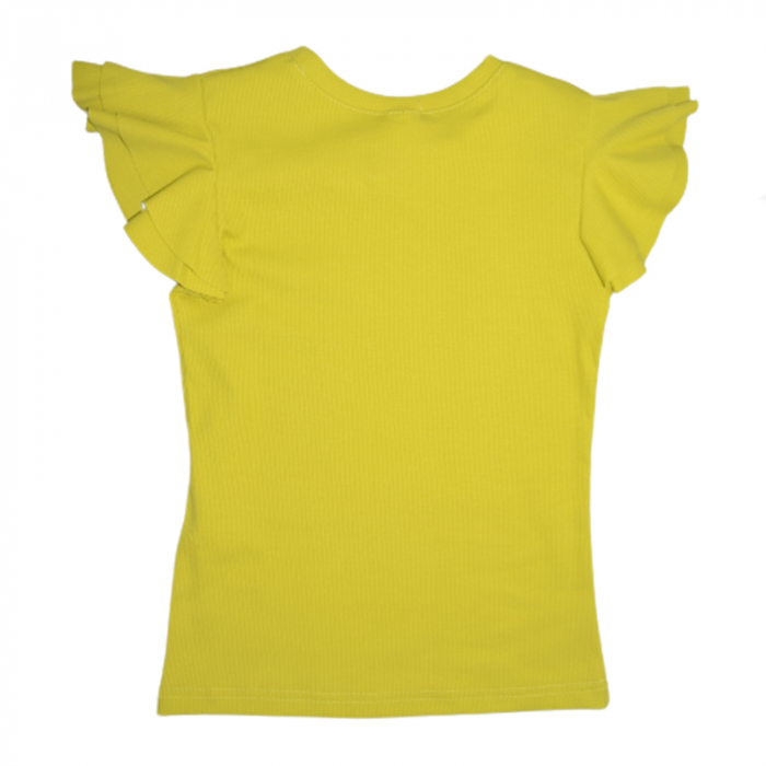 Bluza cu maneca scurta pentru fete Mini Junior IGM-10, Verde [3]