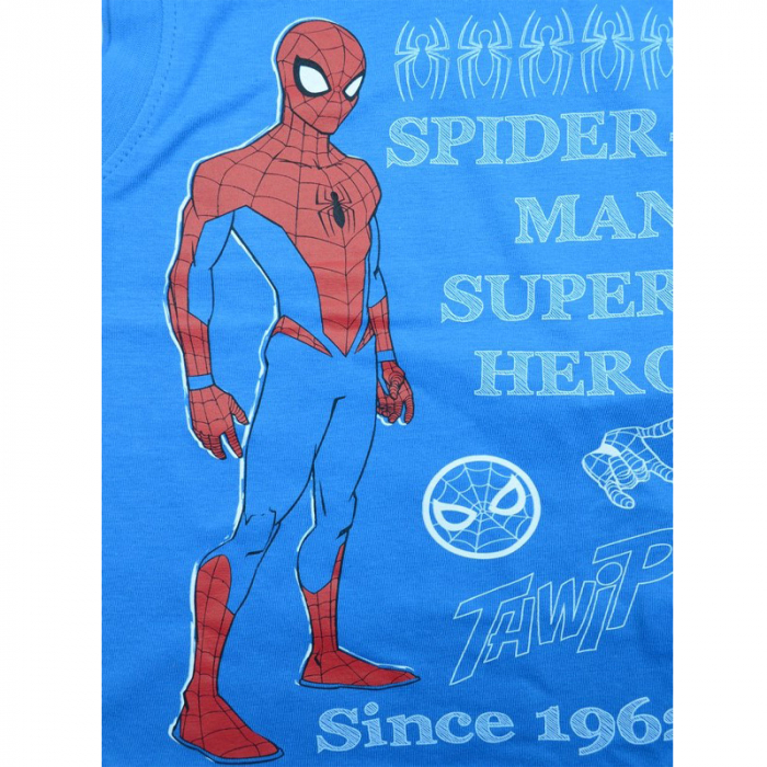 Tricou fara maneci baieti Sun City Spider Man SE1180A-98, Albastru [3]