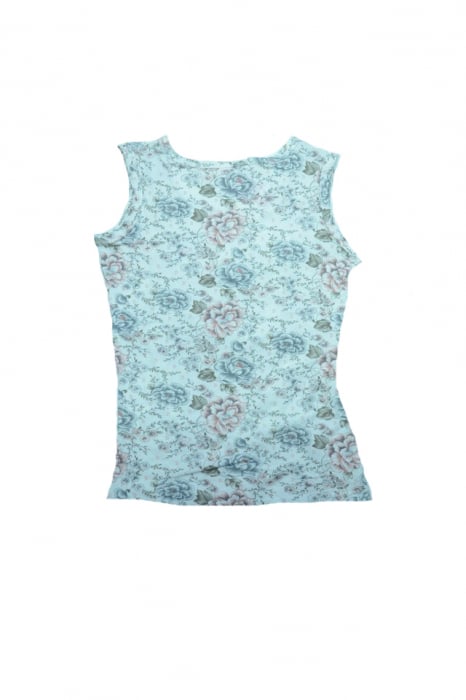 Tricou fara maneci pentru fete Happy House CVC-1159A2-128, Multicolor [2]