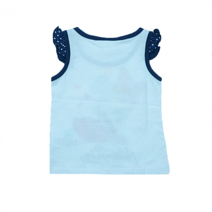 Tricou fara maneci pentru fete Disney Minnie Mouse DISM-JVJM41159A-39624, Alb [2]
