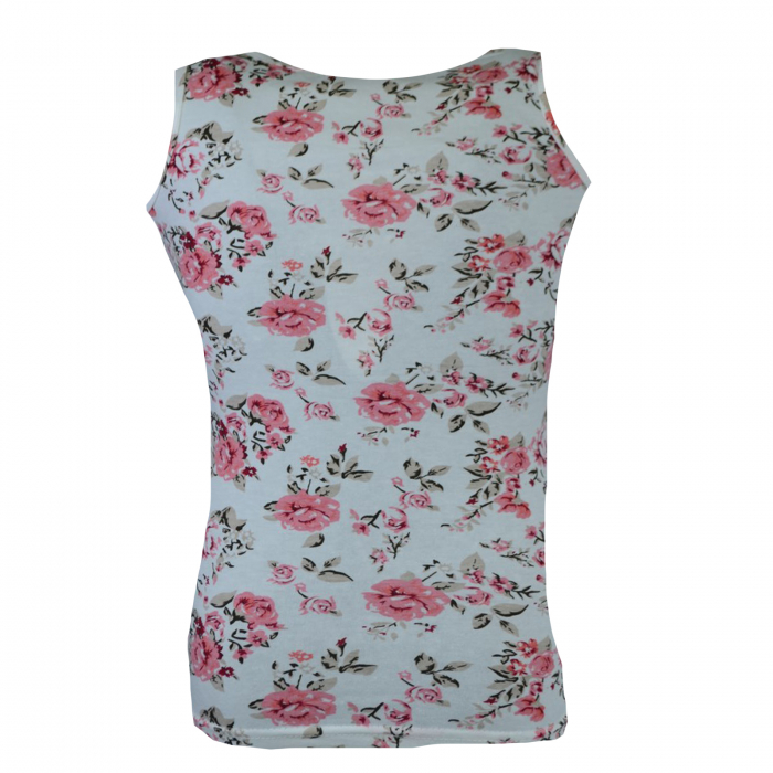 Tricou fara maneci pentru fete Happy House CVC-1157-2, Roz [2]