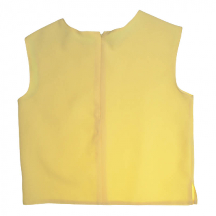 Bluza fara maneci pentru fete Mini Junior 300323-6, Galben [2]