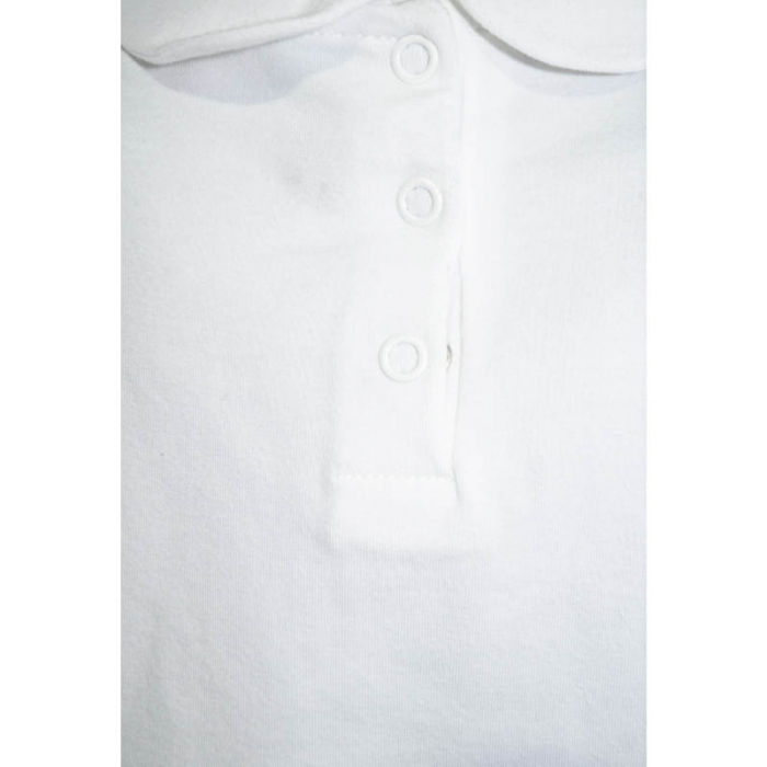 Tricou cu maneca scurta pentru fete Atut 5884, Alb [3]
