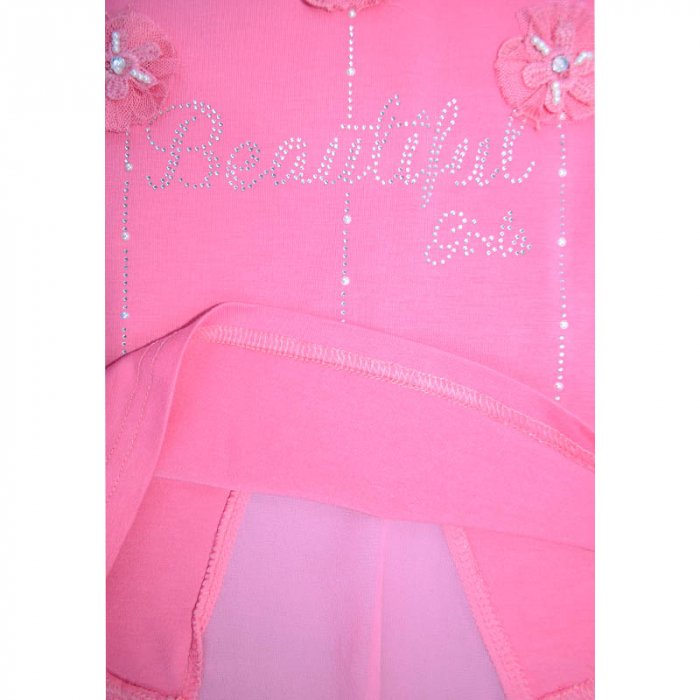 Tricou fara maneci pentru fete Happy House WB-2002, Fucsia [3]