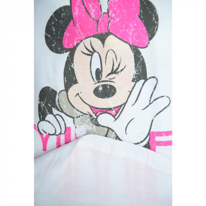 Tricou fara maneci pentru fete Minnie Disney T110323-20, Alb [3]