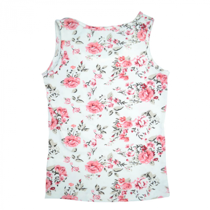 Tricou fara maneci pentru fete Happy House CVC-888, Multicolor [2]