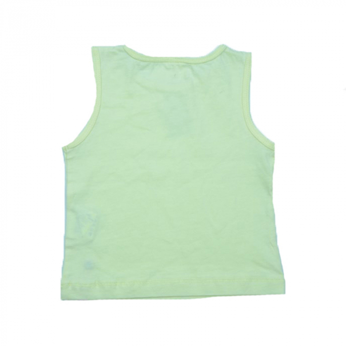 Tricou fara maneci pentru fete Wenice BL13500002-39617, Galben [2]