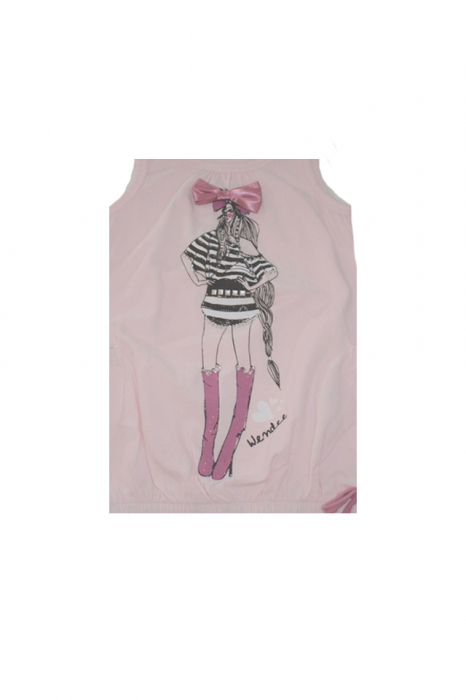 Tricou fara maneci pentru fete Wendee DY DY 39118-2-104, Multicolor [2]