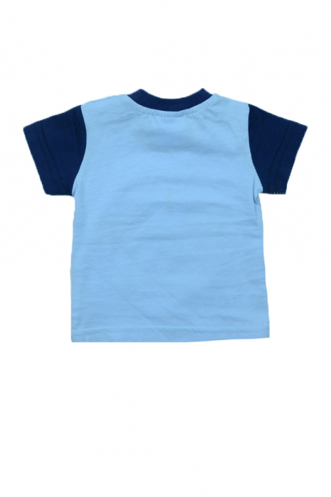 Tricou cu maneca scurta pentru baieti Carter's Baby CS-33, Albastru [2]