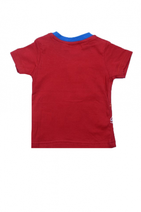 Tricou cu maneca scurta pentru baieti Disney Cars DISK-JTJM41100R, Rosu [3]