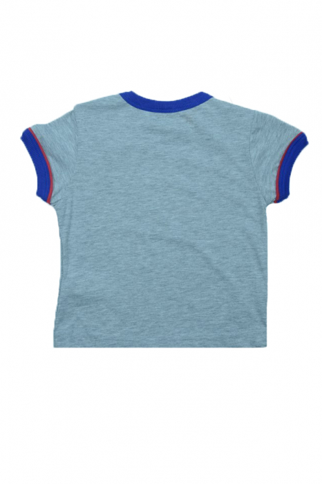 Tricou cu maneca scurta pentru baieti Wendee BV01300192, Gri [3]