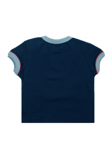 Tricou cu maneca scurta pentru baieti Wendee BV01300192B, Bleumarin [3]