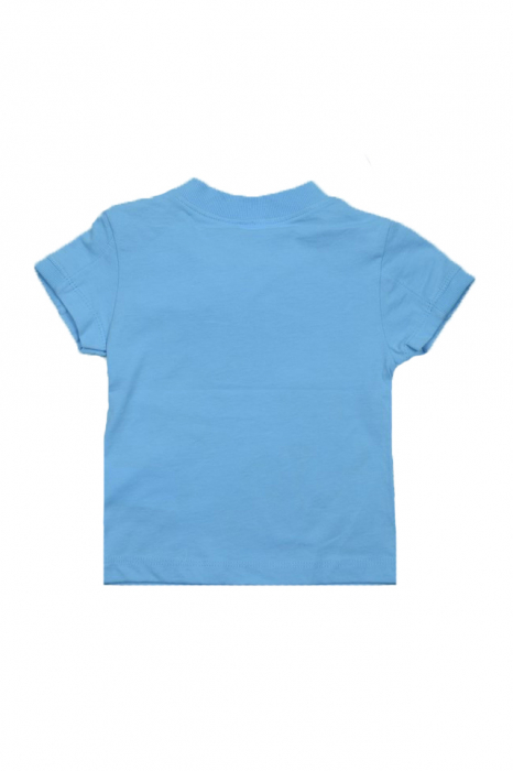 Tricou cu maneca scurta pentru baieti Wendee BV01300194, Albastru [3]