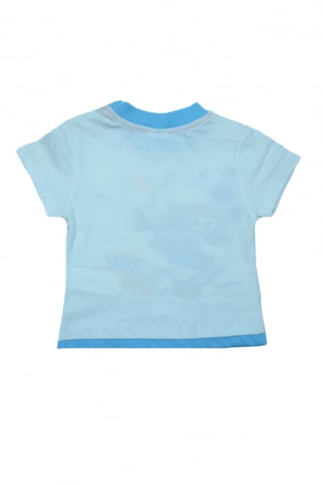 Tricou cu maneca scurta pentru baieti Wendee BV01300269, Alb [3]
