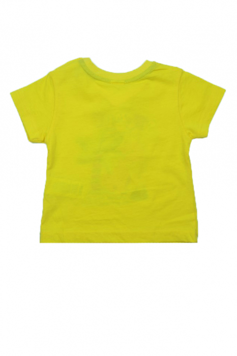 Tricou cu maneca scurta pentru baieti Wendee DY101316, Galben [2]