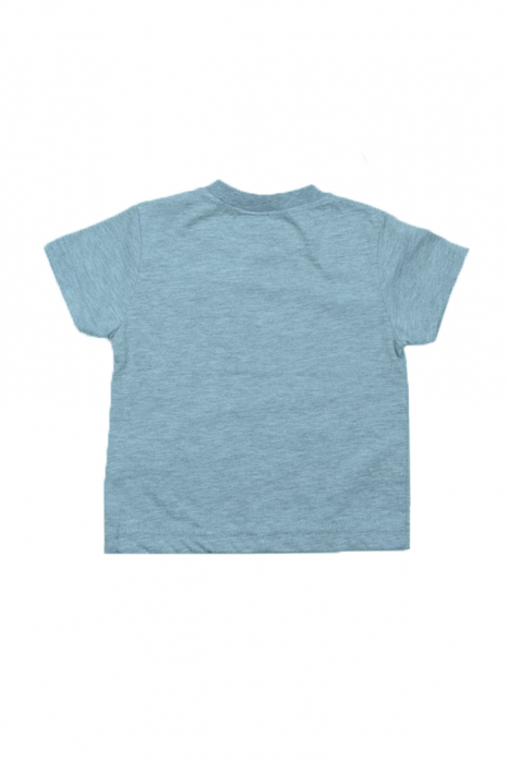 Tricou cu maneca scurta pentru baieti Wendee OZ101601-0G, Gri [3]