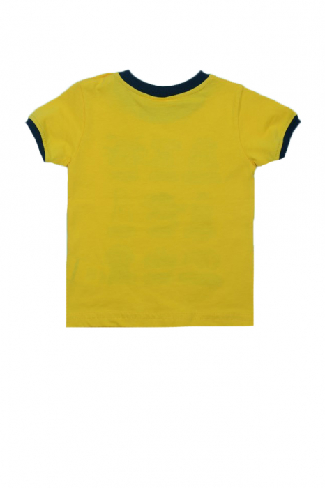 Tricou cu maneca scurta pentru baieti Wendee OZMY101878-0G, Multicolor [3]