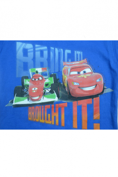 Tricou cu maneca scurta pentru baieti Disney DC-002-128, Albastru [3]
