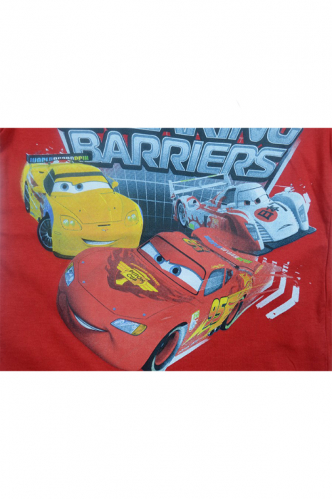 Tricou cu maneca scurta pentru baieti Disney OE1207R-98, Rosu [2]