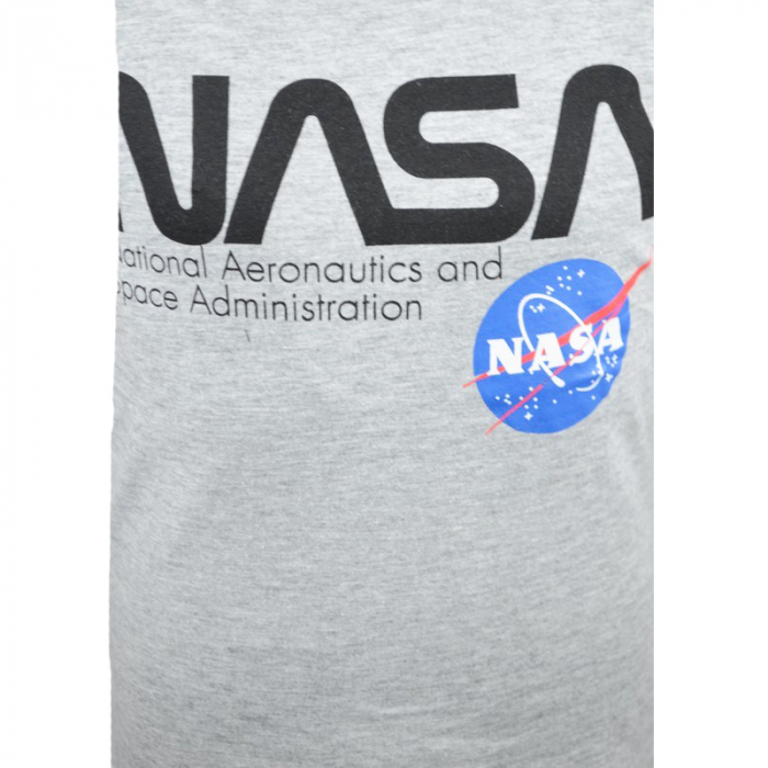 Tricou cu maneca scurta pentru baieti E Plus M NASA 52 02 NASA 52 02 016/006-128-cm, Gri [2]