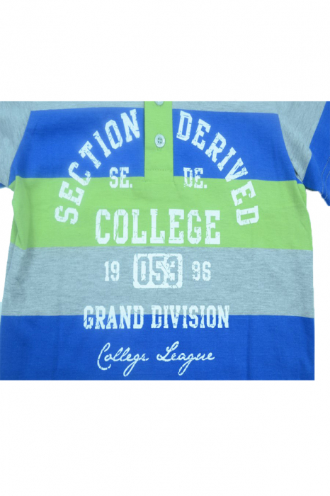 Tricou cu maneca scurta pentru baieti GT GT-4959-104, Multicolor [2]