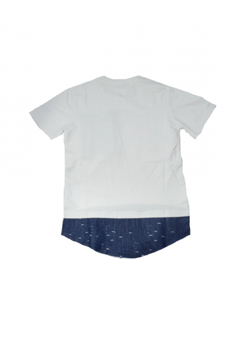Tricou cu maneca scurta pentru baieti Happy House HB-19331-152, Alb [2]