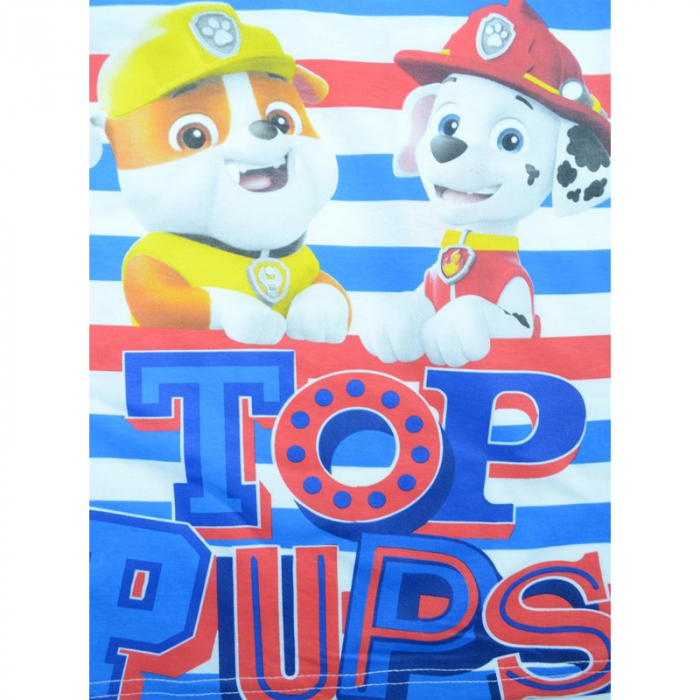 Tricou cu maneca scurta pentru baieti Sun City Paw Patrol SE1465A-98, Multicolor [2]
