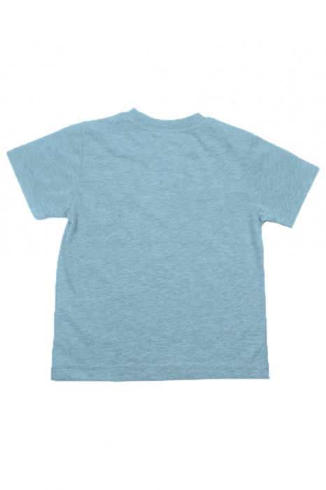 Tricou cu maneca scurta pentru baieti Wendee DY101250-2-128, Gri [3]