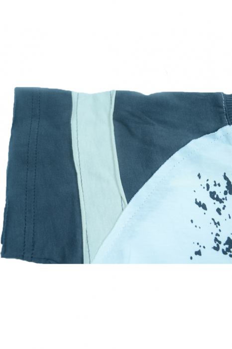 Tricou cu maneca scurta pentru baieti Wendee DY101253-2-128, Alb [3]