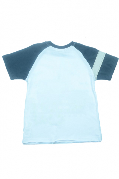 Tricou cu maneca scurta pentru baieti Wendee DY101253-2-128, Alb [4]