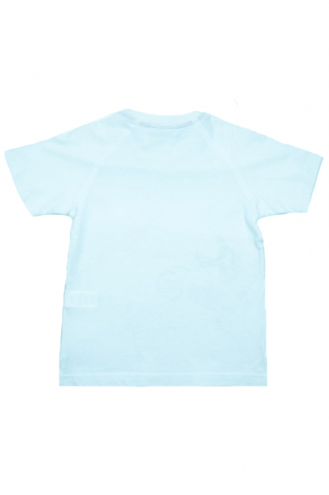 Tricou cu maneca scurta pentru baieti Wendee DY101256-1A-104, Alb [4]
