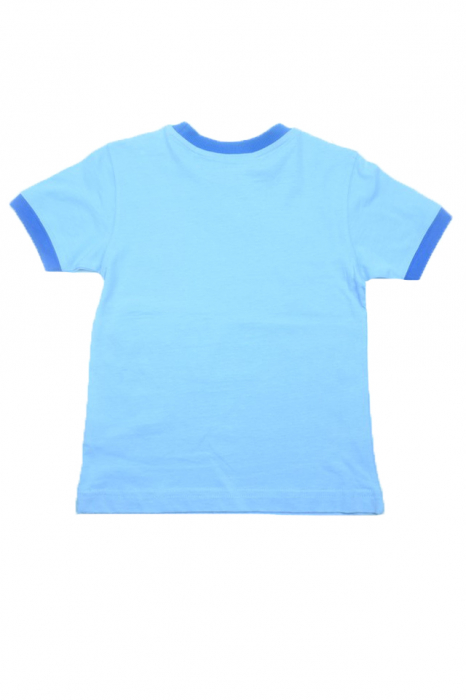 Tricou cu maneca scurta pentru baieti Wendee DY101272-2A-128, Albastru [3]