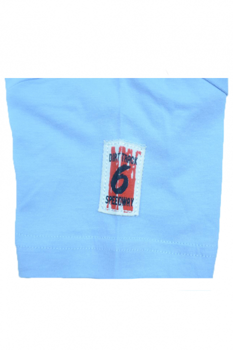 Tricou cu maneca scurta pentru baieti Wendee DY101289-1-104, Albastru [3]