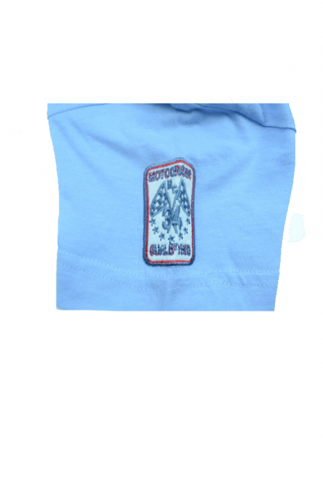 Tricou cu maneca scurta pentru baieti Wendee DY101290-2A-134, Albastru [3]