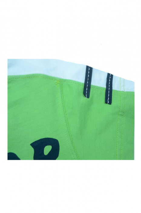 Tricou cu maneca scurta pentru baieti Wendee DY101292-1-110, Verde [4]