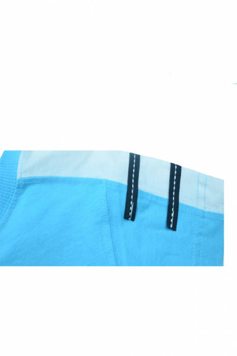 Tricou cu maneca scurta pentru baieti Wendee DY101292-1A-98, Albastru [4]