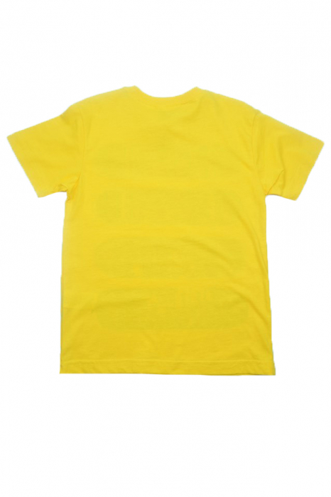 Tricou cu maneca scurta pentru baieti Wendee DY101334-2, Galben [3]