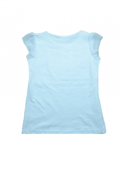 Tricou cu maneca scurta pentru fete Atut 5340-110, Alb [3]
