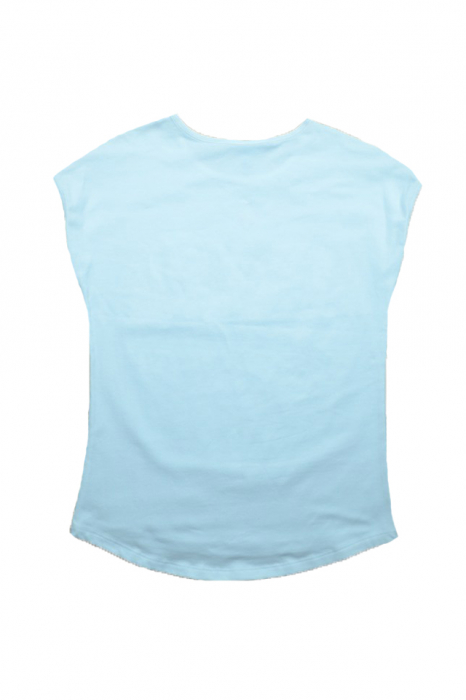 Tricou cu maneca scurta pentru fete Atut 5341-134, Alb [3]